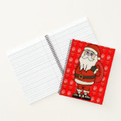 KerstkerstkerstTeenslippers Notitieboek (Binnen)