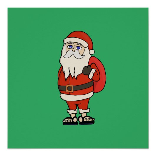 KerstkerstkerstTeenslippers Perfect Poster (Voorkant)