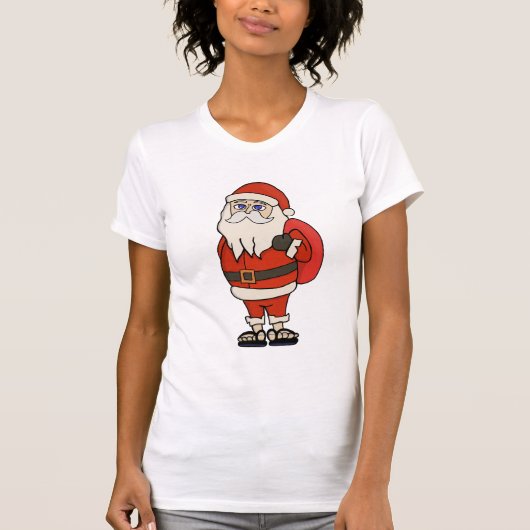 KerstkerstkerstTeenslippers T-shirt (Voorkant)