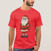 KerstkerstkerstTeenslippers T-shirt (Voorkant)