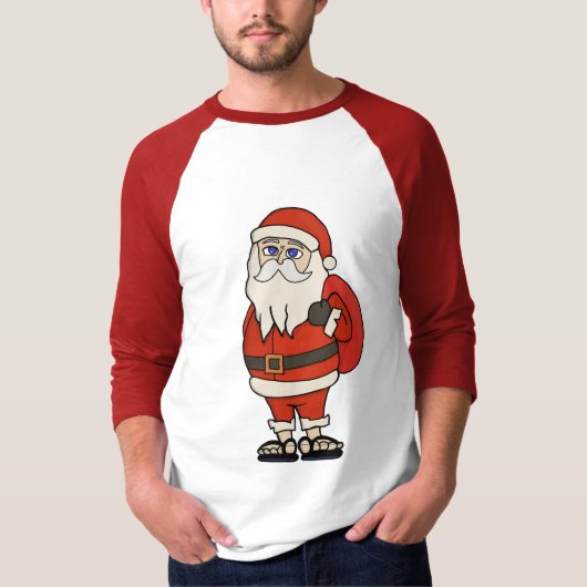 KerstkerstkerstTeenslippers T-shirt (Voorkant)