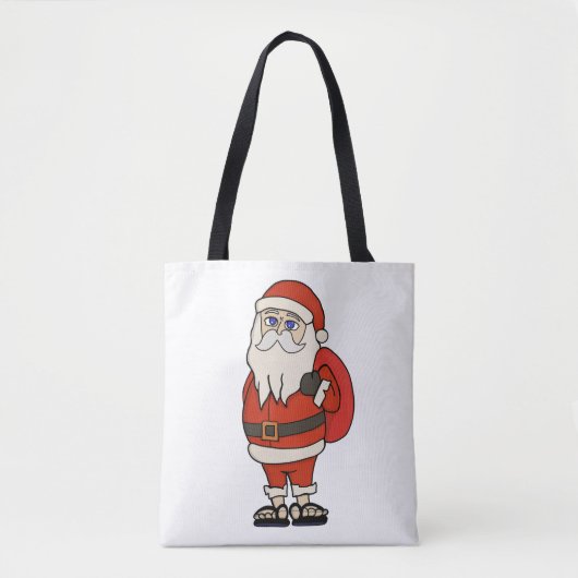 KerstkerstkerstTeenslippers Tote Bag (Voorkant)