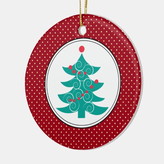 Kerstkerstkerstversieringen Keramisch Ornament (Links)