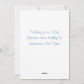 Kerstkerstkerstvlucht in de Kaart Sky Holiday (Achterkant)