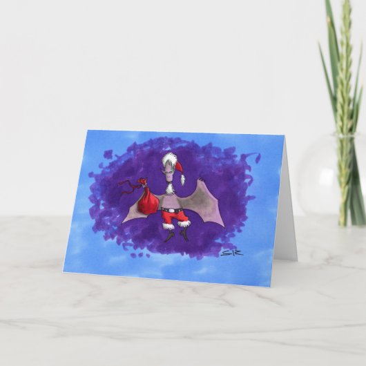 Kerstkerstkerstwenskaart Feestdagen Kaart (Voorkant)