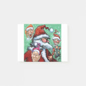 Kerstkerstkleppen Post-it® Notes (Voorkant)