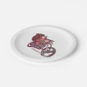 Kerstkerstkostuum kerstkerstkerstkerstkerstkerstma papieren bordje (Gekanteld)