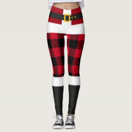 Kerstkerstkostuum Leggings