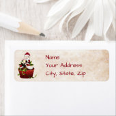 Kerstkerstlabel Etiket (Insitu)