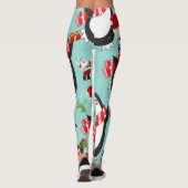 KerstkerstLeggings, Penguin Leggings (Achterkant)