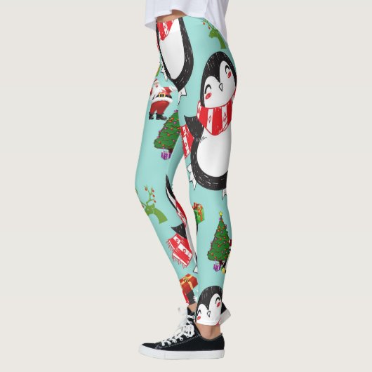 KerstkerstLeggings, Penguin Leggings (Links)