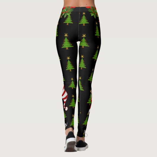 KerstkerstLeggings — Sinterman personaliseren Kies Leggings (Achterkant)