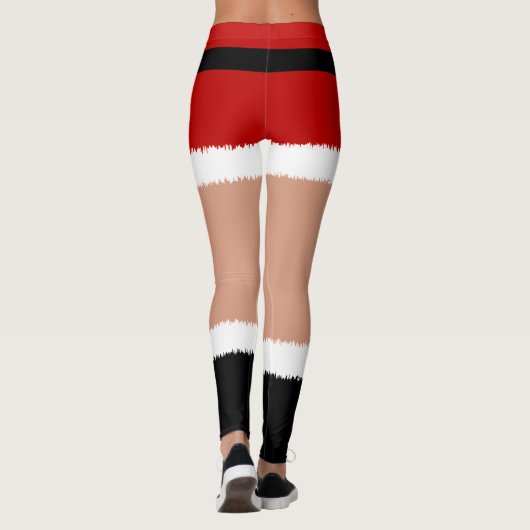 KerstkerstLeggings voor kerstmis met kerstcadeaus Leggings (Achterkant)