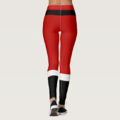 KerstkerstLeggings voor kerstmis met kerstcadeaus Leggings (Achterkant)