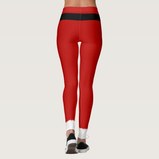 KerstkerstLeggings voor kerstmis met kerstcadeaus Leggings (Achterkant)