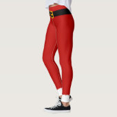 KerstkerstLeggings voor kerstmis met kerstcadeaus Leggings (Links)
