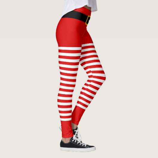 KerstkerstLeggings voor kerstmis met kerstcadeaus Leggings (Rechts)