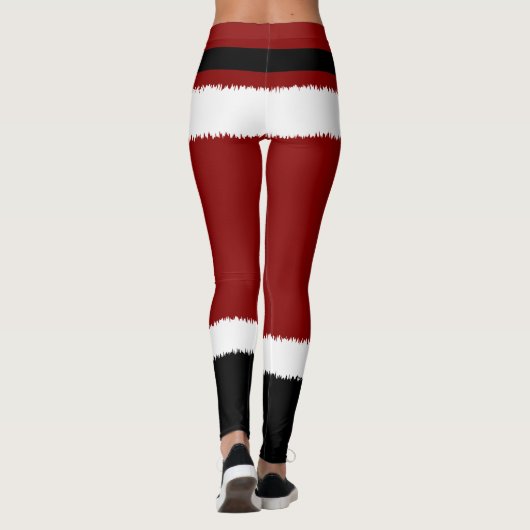 KerstkerstLeggings voor kerstmis met kerstcadeaus Leggings (Achterkant)