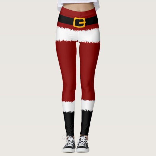 KerstkerstLeggings voor kerstmis met kerstcadeaus Leggings (Voorkant)