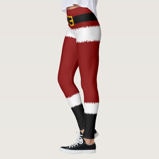 KerstkerstLeggings voor kerstmis met kerstcadeaus Leggings (Links)