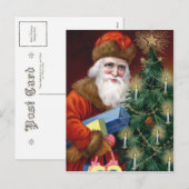  kerstkerstman Briefkaart Kaart (Voorkant / Achterkant)