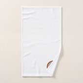 Kerstkerstman die een oud vliegtuig vliegt bad handdoek (Handdoek)