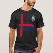 Kerstkerstman Het komt uit Ho Ho Home England Foo T-shirt (Voorkant)