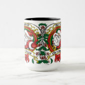 kerstkerstman mok (Midden)