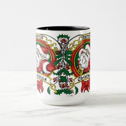 kerstkerstman mok (Midden)