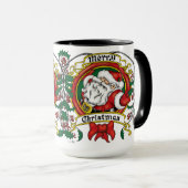 kerstkerstman mok (Voorkant rechts)