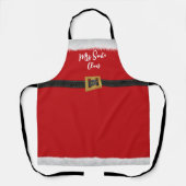 Kerstkerstman Schort mevrouw Claus (Voorkant)