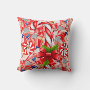 Kerstkerstman Sierkussen