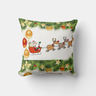 Kerstkerstman Sierkussen