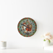  kerstkerstmangenummerde wandklok (Huis)