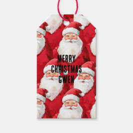 Kerstkerstmis Cadeaulabel