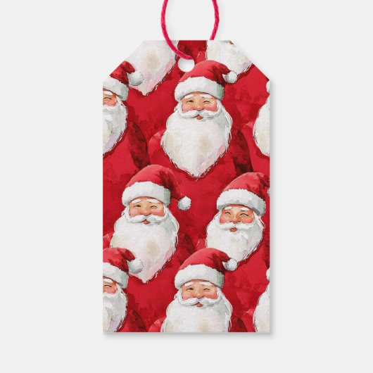 Kerstkerstmis Cadeaulabel (Achterkant)