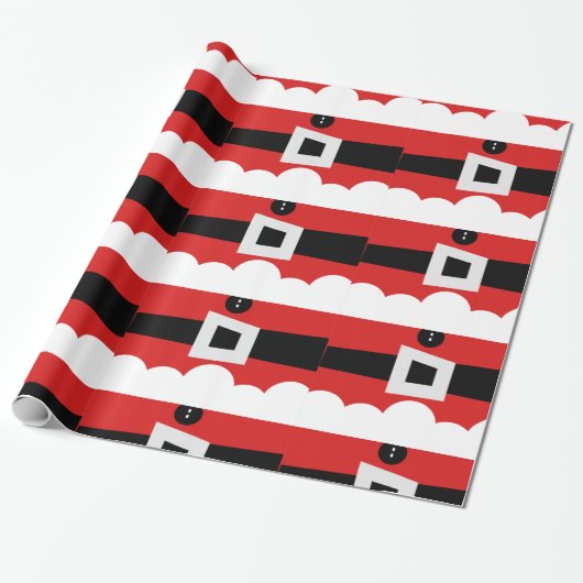 Kerstkerstmis Cadeaupapier (Uitgerold)