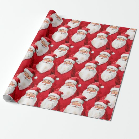 Kerstkerstmis Cadeaupapier (Uitgerold)