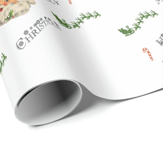  kerstKerstmis Cadeaupapier (Rol Hoek)