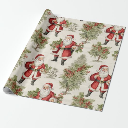  kerstKerstmis Cadeaupapier (Uitgerold)