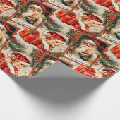  kerstKerstmis Cadeaupapier (Hoek)