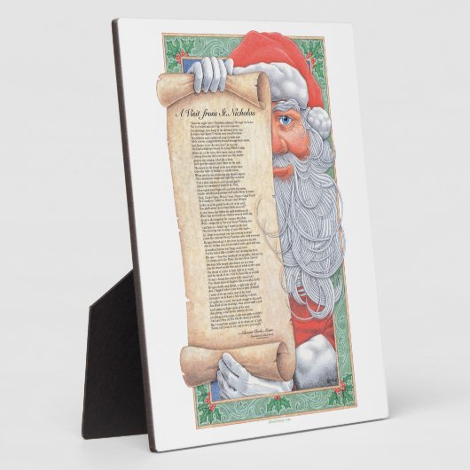 Kerstkerstmis Fotoplaat (Zijkant)