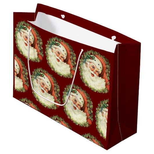  kerstKerstmis Groot Cadeauzakje (Voorkant Gekanteld)