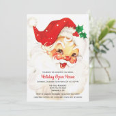 kerstkerstmis met Retro Kaart (Staand voorkant)