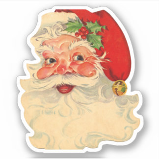  kerstkerstmis met Retro Sticker