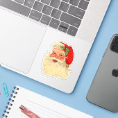 kerstkerstmis met Retro Sticker (Laptop met iPhone)