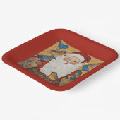 kerstKerstmis Papieren Bordje (Gebogen)