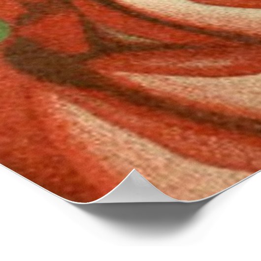 Kerstkerstmis Poster (Hoek)