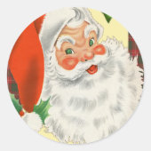  kerstKerstmis Ronde Sticker (Voorkant)