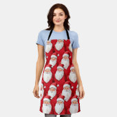 Kerstkerstmis Schort (Gedragen)